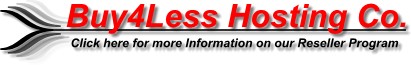 Buy4less Hosting footer